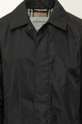 BURBERRY - Ridgewood Coat Impermeabile Uomo - Nero - LIDIASHOPPING® - Official Website