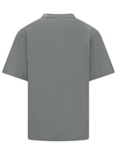 BURBERRY - T-shirt Short Sleeve with Logo - Grey - LIDIASHOPPING® - Official Website