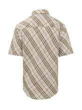BURBERRY - Camicia Roland a Quadri con Tasca - Beige - LIDIASHOPPING® - Official Website