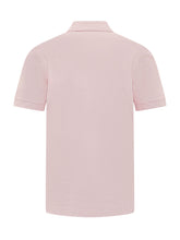 BOSS - Polo Shirt with Collar and Buttons - Pink - LIDIASHOPPING® - Official Website