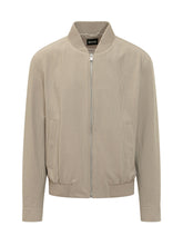 BOSS - Zip Jacket with Pockets - Beige - LIDIASHOPPING® - Official Website