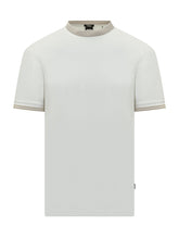 BOSS - T-shirt con Girocollo e Maniche Corte - Bianco | Lidia Shopping | Official Website
