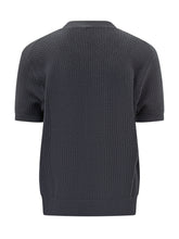 BOSS - Maglia a maniche corte con girocollo - Blu | Lidia Shopping | Official Website