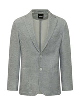 BOSS - C-Hanry-J-262 Mélange Fabric Blazer - Grey - LIDIASHOPPING® - Official Website