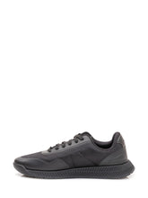 BOSS - Titanium Sneakers with Laces and Inserts - Black - LIDIASHOPPING® - Official Website
