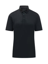 BOSS BY BECKHAM - Polo Shirt with Three-Button Placket - Blue - LIDIASHOPPING® - Official Website