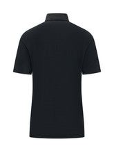 BOSS BY BECKHAM - Polo Shirt with Three-Button Placket - Blue - LIDIASHOPPING® - Official Website