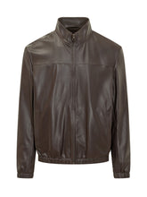BOSS BY BECKHAM - Double Breasted Jacket - Brown - LIDIASHOPPING® - Official Website