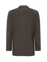 BOSS BY BECKHAM - Blazer Monopetto con Revers Classico - Marrone - LIDIASHOPPING® - Official Website