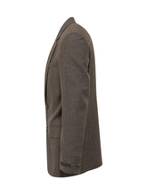 BOSS BY BECKHAM - Single Breasted Blazer with Classic Lapel - Brown - LIDIASHOPPING® - Official Website