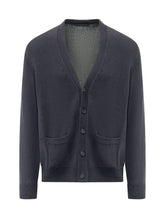 BOSS BY BECKHAM - Cardigan with Neckline and Buttons - Blue - LIDIASHOPPING® - Official Website