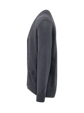 BOSS BY BECKHAM - Cardigan with Neckline and Buttons - Blue - LIDIASHOPPING® - Official Website