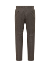 BOSS BY BECKHAM - Straight Leg Trousers - Brown - LIDIASHOPPING® - Official Website