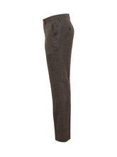 BOSS BY BECKHAM - Straight Leg Trousers - Brown - LIDIASHOPPING® - Official Website