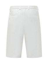 BOSS BY BECKHAM - Pantaloncini Eleganti Beige Uomo - Bianco - LIDIASHOPPING® - Official Website