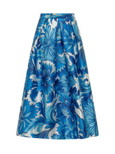 LUNATICA - Gonna Ampia con Stampa Floreale - Blu - LIDIASHOPPING® - Official Website