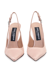 DOLCE & GABBANA - Décolleté Slingback a Punta con Tacco Alto - Rosa - LIDIASHOPPING® - Official Website