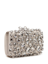 SELF-PORTRAIT - Crystal Embellished Clutch - White - LIDIASHOPPING® - Official Website