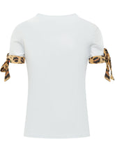 ALESSANDRO ENRIQUEZ - T-Shirt Slim Fit con Ricamo Kiss of Amore - Bianco - LIDIASHOPPING® - Official Website