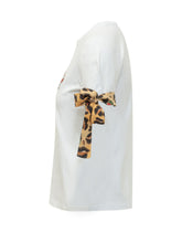 ALESSANDRO ENRIQUEZ - T-Shirt Slim Fit con Ricamo Kiss of Amore - Bianco - LIDIASHOPPING® - Official Website