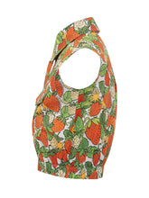 ALESSANDRO ENRIQUEZ - Sleeveless Cropped Strawberry Print Shirt - Multicolor - LIDIASHOPPING® - Official Website
