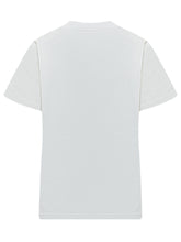 GANNI - Jersey T-shirt with Front Graphic Print - White - LIDIASHOPPING® - Official Website