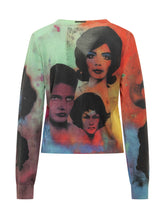 VERSACE - Printed Button Cardigan - Multicolor - LIDIASHOPPING® - Official Website