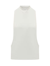 VERSACE - Cotton Jersey Tank Top - White - LIDIASHOPPING® - Official Website