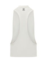 VERSACE - Cotton Jersey Tank Top - White - LIDIASHOPPING® - Official Website