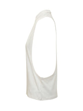 VERSACE - Cotton Jersey Tank Top - White - LIDIASHOPPING® - Official Website