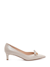 ROBERTO FESTA - Pumps with Bow and Mid Heel - Beige - LIDIASHOPPING® - Official Website