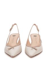 ROBERTO FESTA - Slingback con Tacco Medio e Punta Affusolata - Beige - LIDIASHOPPING® - Official Website