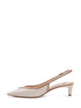 ROBERTO FESTA - Slingback con Tacco Medio e Punta Affusolata - Beige - LIDIASHOPPING® - Official Website