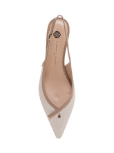 ROBERTO FESTA - Slingback con Tacco Medio e Punta Affusolata - Beige - LIDIASHOPPING® - Official Website