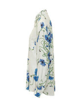 STELLA MCCARTNEY - Floral Shirt with Chest Pocket - White - LIDIASHOPPING® - Official Website