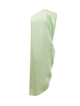 STELLA MCCARTNEY - Abito Monospalla Drappeggiato - Verde - LIDIASHOPPING® - Official Website