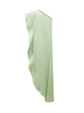 STELLA MCCARTNEY - Abito Monospalla Drappeggiato - Verde - LIDIASHOPPING® - Official Website