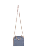STELLA MCCARTNEY - Falabella Tiny Shoulder Bag - Blue | Lidia Shopping ® | Official Website