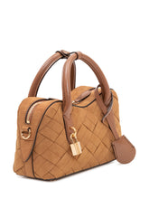 STELLA MCCARTNEY - Ryder Small Top Handle Woven Bag with Double Handle - Brown - LIDIASHOPPING® - Official Website