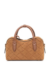 STELLA MCCARTNEY - Ryder Small Top Handle Woven Bag with Double Handle - Brown - LIDIASHOPPING® - Official Website