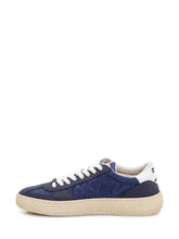 PURAAI - Sneakers Basse con Lacci e Inserti a Contrasto - Blu - LIDIASHOPPING® - Official Website