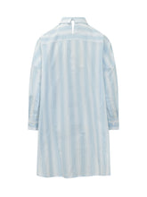 MARNI - Oversized Shirt with Pocket - Blue - LIDIASHOPPING® - Official Website