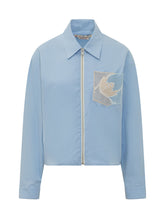 MARNI - Camicia Oversize con Tasca - Blu - LIDIASHOPPING® - Official Website