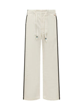 MARNI - Wide Leg Trousers with Side Stripes - White - LIDIASHOPPING® - Official Website
