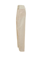 SPORTMAX - Straight Leg Pleated Trousers - Beige - LIDIASHOPPING® - Official Website
