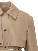 SPORTMAX - Belted Jacket with Snap Buttons - Beige | Lidia Shopping ® | Official Website