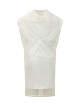 SPORTMAX - Sleeveless Printed Midi Dress - White - LIDIASHOPPING® - Official Website