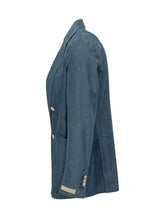 BRIGLIA - Double Breasted Suit with Trousers - Blue - LIDIASHOPPING® - Official Website