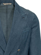 BRIGLIA - Double Breasted Suit with Trousers - Blue - LIDIASHOPPING® - Official Website