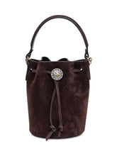 KATE CATE - Borsa Secchiello Dori con Manico - Marrone - LIDIASHOPPING® - Official Website